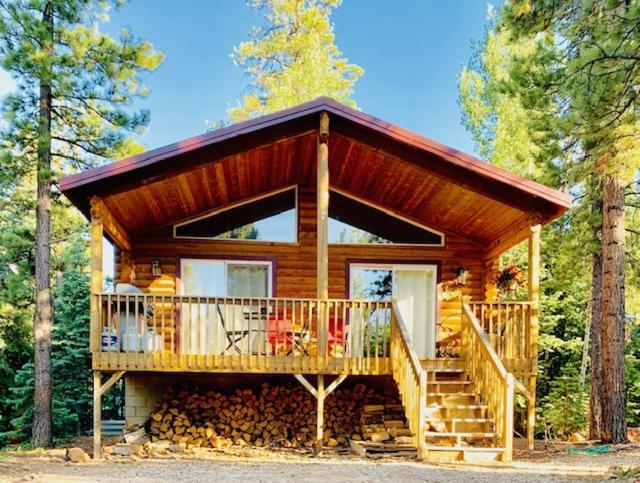 Adventure Awaits 3King Bed,2Bath Log Cabin In Heart Of Duck Creek Village! Exterior photo